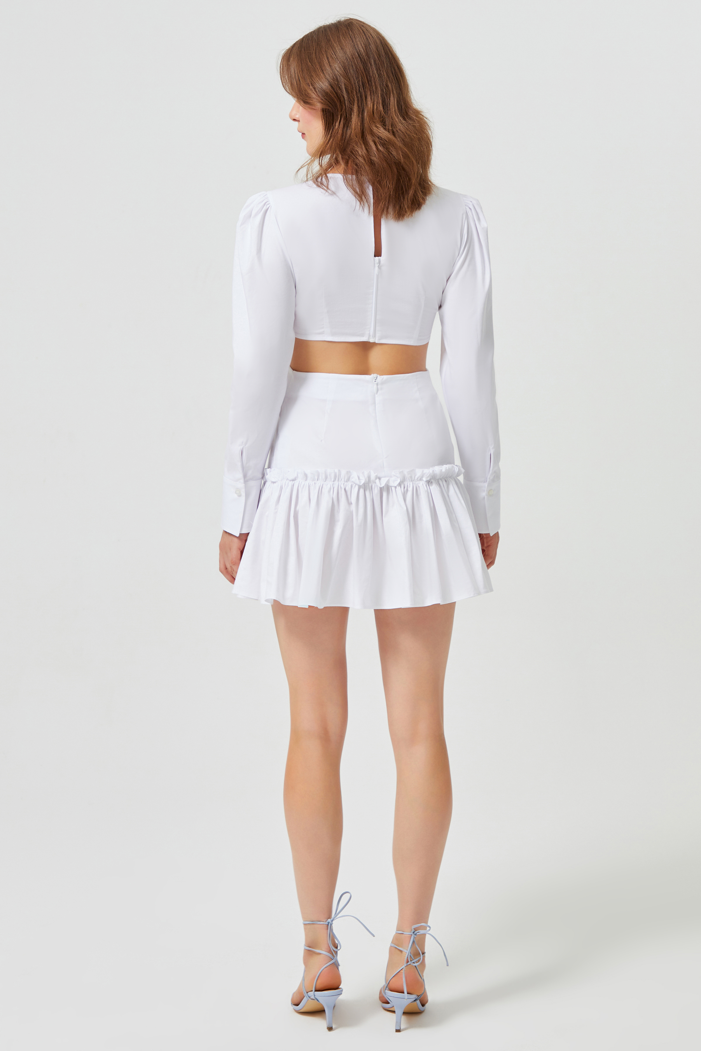 Adl Moda Tutkusu Düğüm Detaylı Mini Elbise. 5